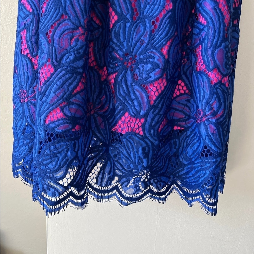 NWT Lilly Pulitzer Camella Orchid Lace A Line Dress - Picture 6 of 12